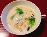 【硬くなったパン救済】スープのとろみづけ作り方13写真