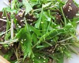 コンニャクと水菜の胡麻サラダ作り方6写真