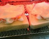 トースト ゆで卵とハムのチーズ焼き！作り方5写真