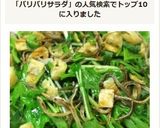 簡単!水菜と油揚げのパリパリサラダ作り方7写真