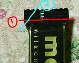 個包装チョコで簡単！スィーツのチョコ飾り作り方4写真