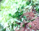糖質制限☆皮なし餃子 簡単満腹作り方2写真