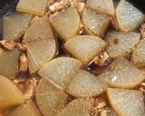 簡単！豚バラと大根ステーキの照り煮作り方6写真