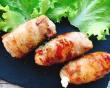 ヨーグルトで梅しそタルタル☆肉巻きチーズ作り方16写真
