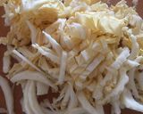 オレンジ白菜の塩もみサラダ作り方1写真