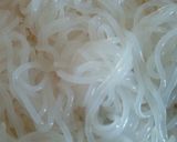 ワラビと厚揚げの煮物作り方3写真