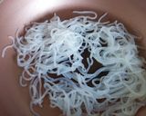 ワラビと厚揚げの煮物作り方5写真