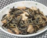 ワラビと厚揚げの煮物作り方11写真