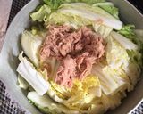 10分！白菜とツナの煮物作り方3写真