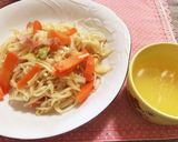 レモン風味＊焼きうどん （焼きそば）作り方5写真