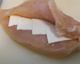 鶏むね肉のチーズカレー焼き。作り方4写真