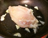 鶏むね肉のチーズカレー焼き。作り方5写真