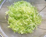 フワフワで甘～い♫キャベツの千切り作り方9写真