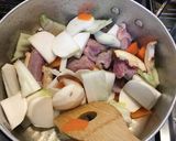 蕪と白菜の豚肩ロース煮作り方8写真