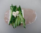 お父さんの生ハムでチーズと野菜巻き巻き作り方5写真