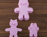 ✿冷凍パイシートdeねこチョコパイ✿作り方14写真