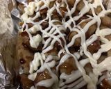 時短！キクイモのホイル焼き　お好み焼き風作り方3写真
