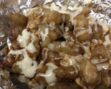 時短！キクイモのホイル焼き　お好み焼き風作り方4写真