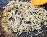 ジャコと大根葉のごま油炒め作り方3写真