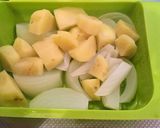 鶏肉と野菜の甘酢あん作り方1写真