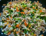 ＊子供も大人も野菜ジュースドライカレー＊作り方4写真