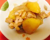 鶏肉と野菜の甘酢あん作り方6写真