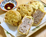 肉汁ジューシー♡蓮根のはさみ揚げ作り方11写真