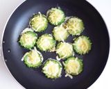丸ごとゴーヤのカリカリチーズ作り方4写真