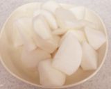 柚子こしょう風味 かぶの和風パスタ作り方3写真