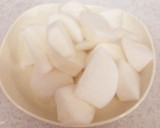 柚子こしょう風味 かぶの和風パスタ作り方3写真