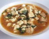 大葉の四川麻婆豆腐風作り方8写真
