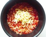チーズがとろとろ　トマトチーズリゾット作り方6写真