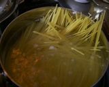 カップスープの素で作るクリームパスタ作り方2写真