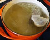 天然だしパックで作る 和風手羽元スープ作り方1写真