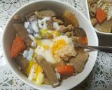 ★簡単★白モツ味噌煮込み&ぶっかけ丼★作り方7写真