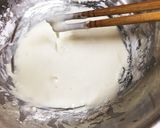 たっぷりネギ入り!マヨ醤油お好み焼き作り方2写真