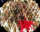 たっぷりネギ入り!マヨ醤油お好み焼き作り方7写真