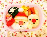 キャラ弁♡クリスマスサンタさんとトナカイ作り方11写真