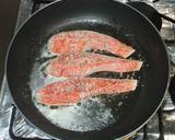 鮭・サーモンの粒マスタードパン粉焼き作り方7写真