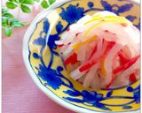 ✿おせち＆作り置き 紅白なます(柚子)✿作り方8写真