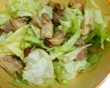 ☆親鶏とレタスののりサラダ☆作り方6写真