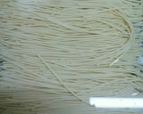 トマトソースDE水漬けエビクリームパスタ作り方9写真