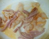 トマトソースDE水漬けエビクリームパスタ作り方12写真