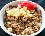 息子宛⑯　低予算「簡単焼肉丼の作りおき」作り方7写真