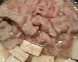 豚肉と焼き豆腐の❖甘辛すき焼き風❖作り方2写真