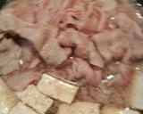 豚肉と焼き豆腐の❖甘辛すき焼き風❖作り方2写真