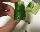 きゅうりで簡単♬クリスマスツリー☆作り方1写真