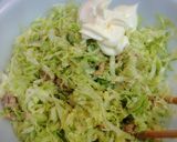 糖質制限☆サケ缶でキャベツの常備菜作り方5写真