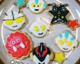 お家で楽しく♪ウルトラマンクッキー☆作り方4写真