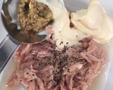 卵のっけ☆ツナポテトサラダ作り方3写真